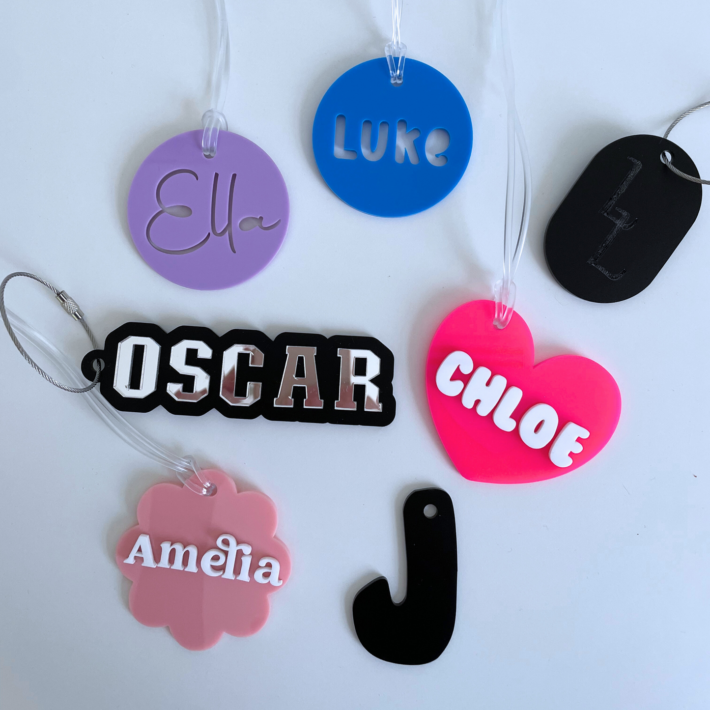 Initial Bag Tag