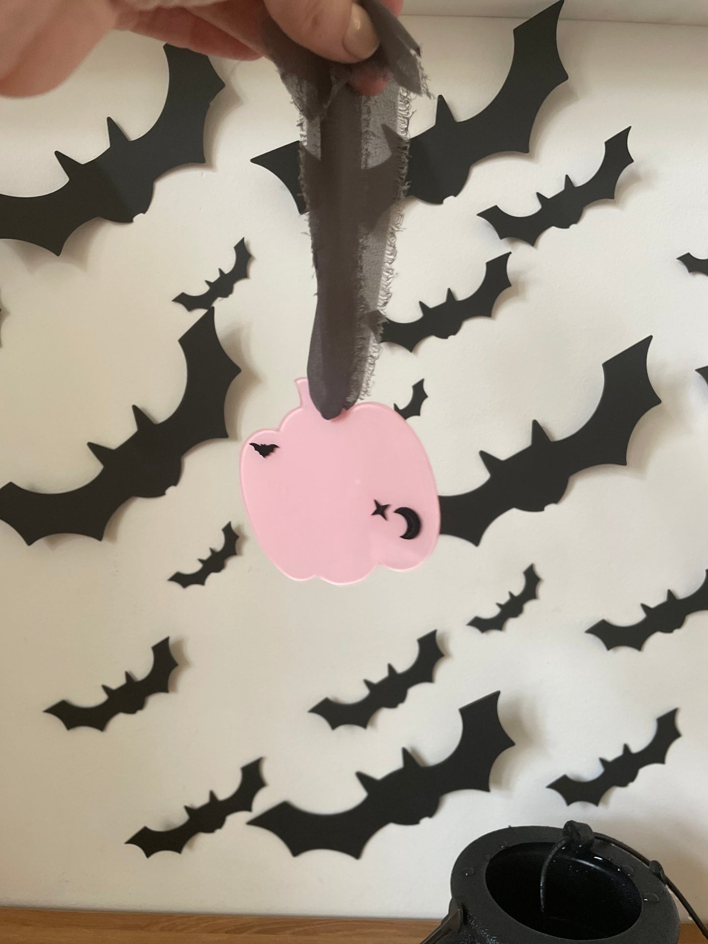 Blush Pumpkin - Mini Boo Tag
