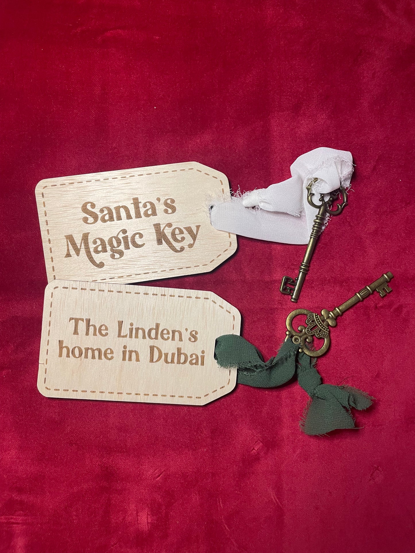 Santas personlised magic key