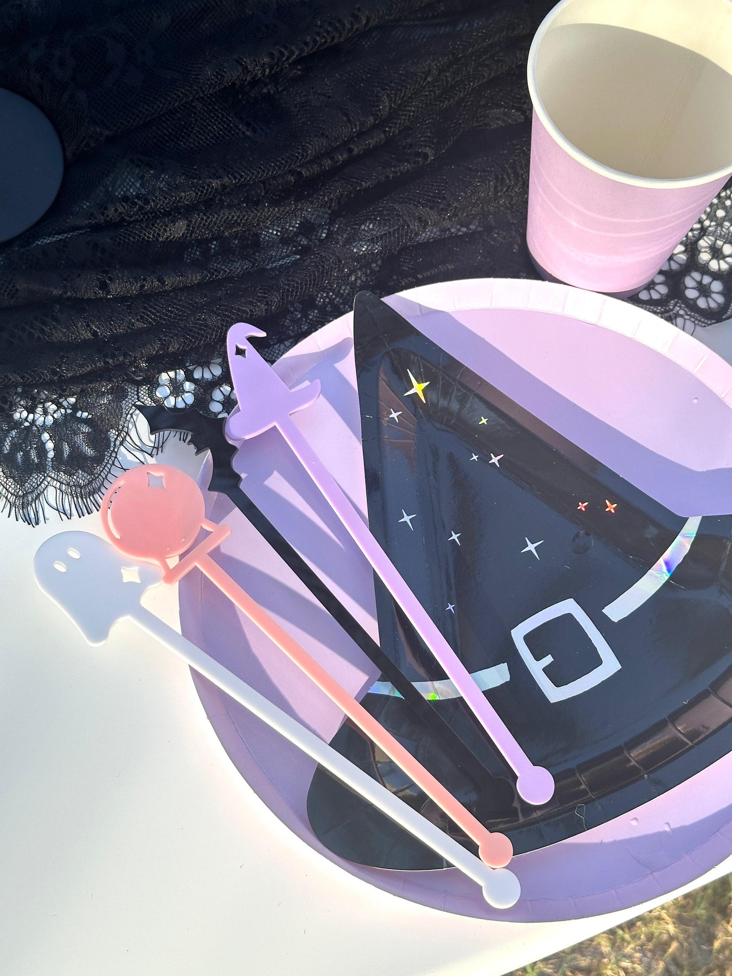 Spooky Drink Stirrer set