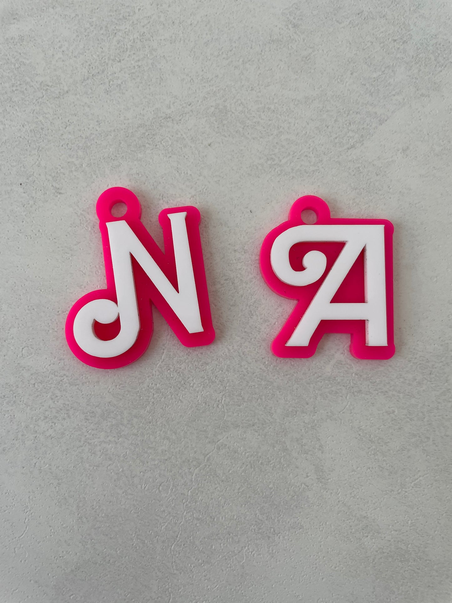 Pink Retro Tag