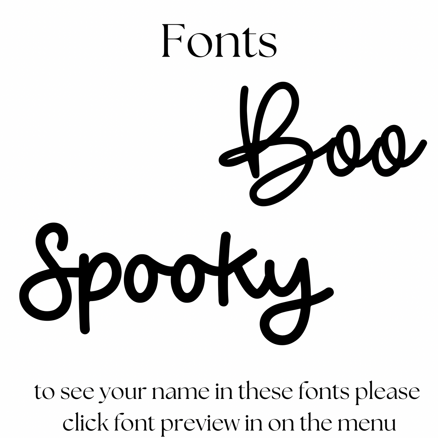 Wooden Boo Tags