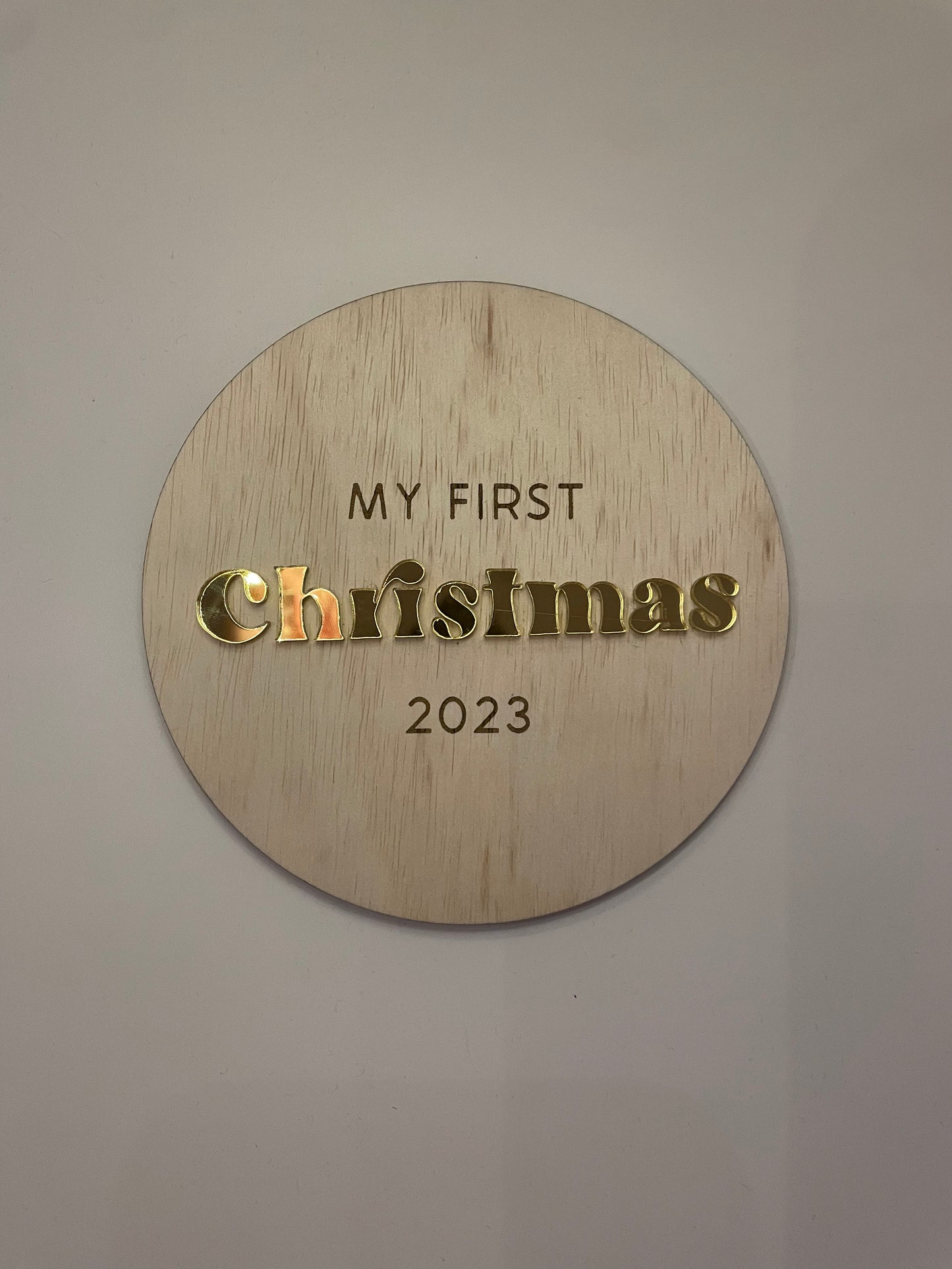 My first Christmas