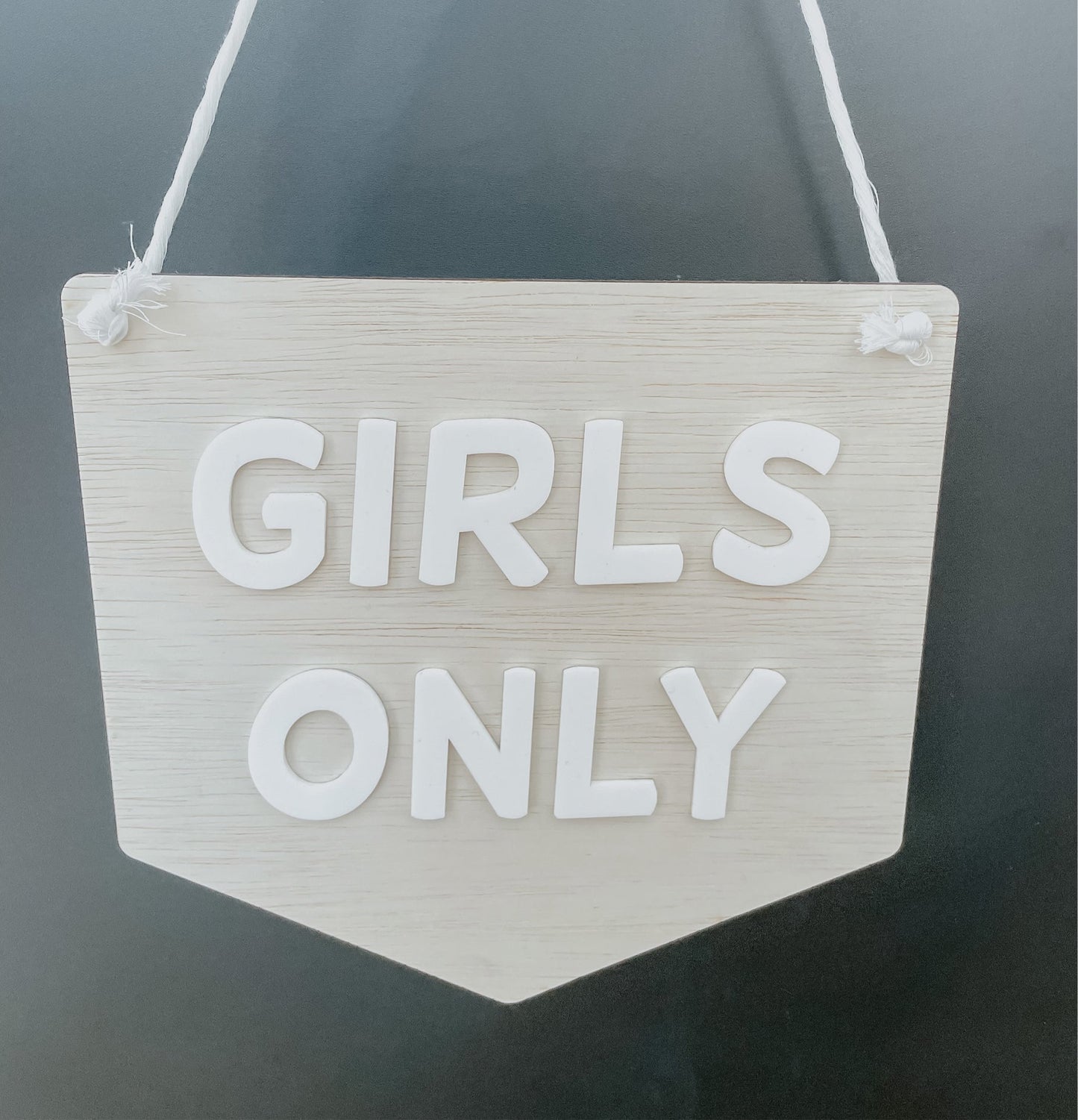 Cool hanging sign