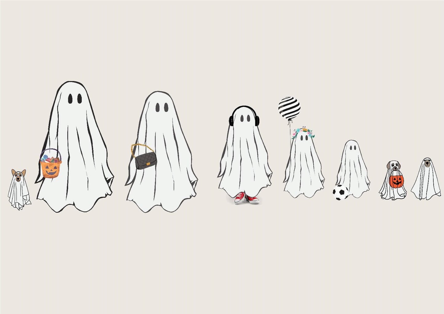 Free Download Hallowen Family