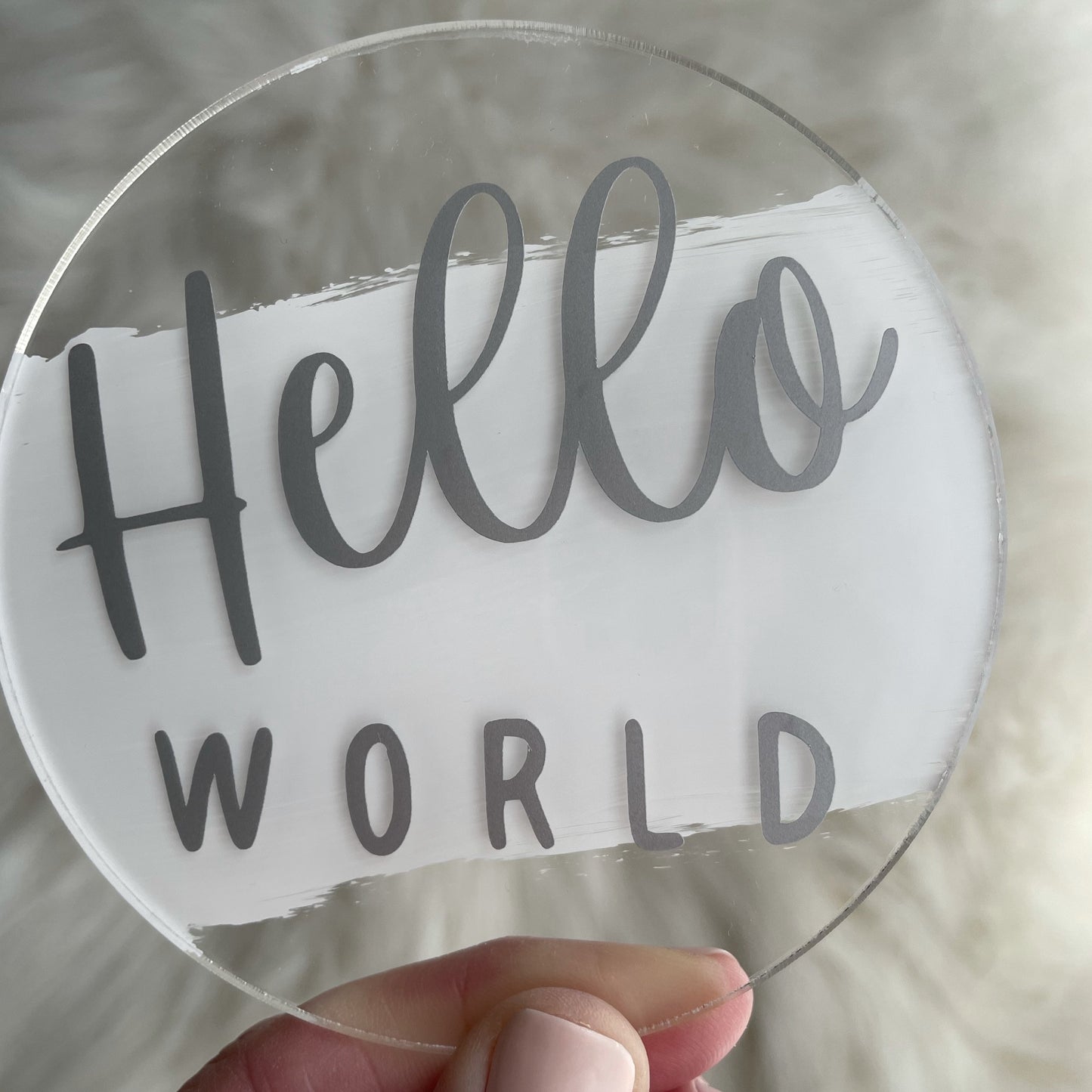 Baby Milestone Discs