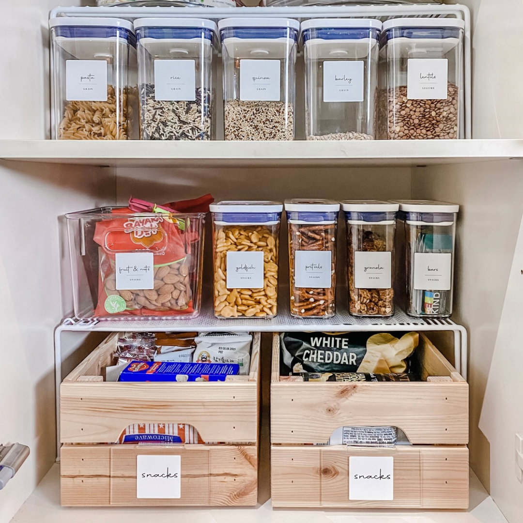The Savvy Space Labels 5 cm square