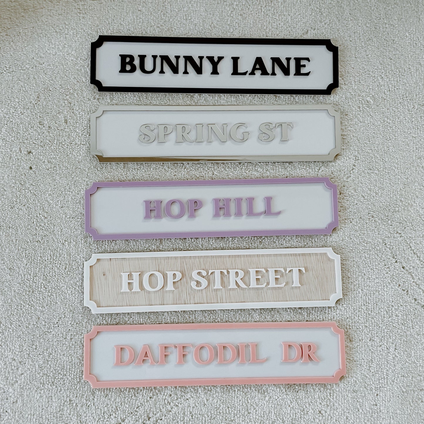 Easter road sign