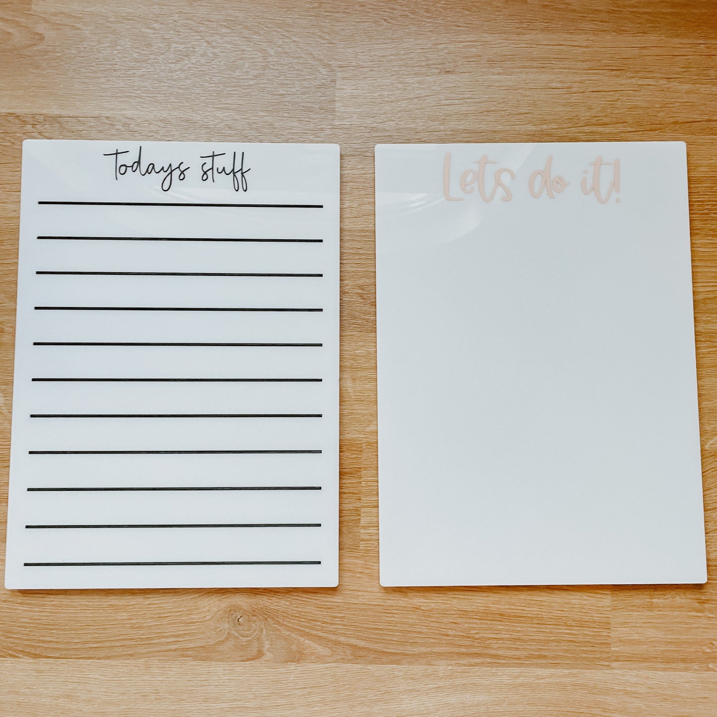 Acrylic Note Pad