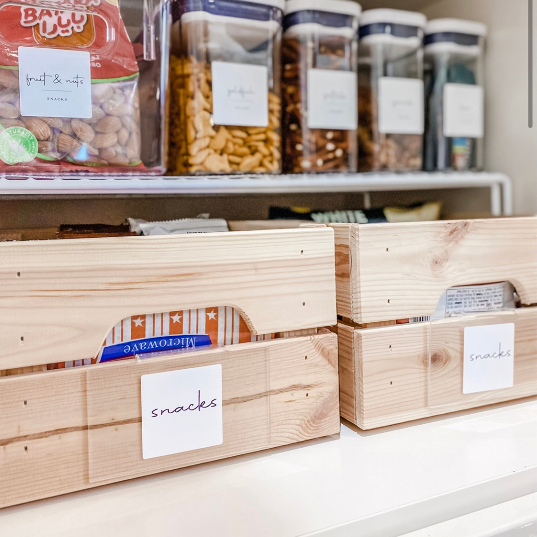 The Savvy Space Labels 5 cm square