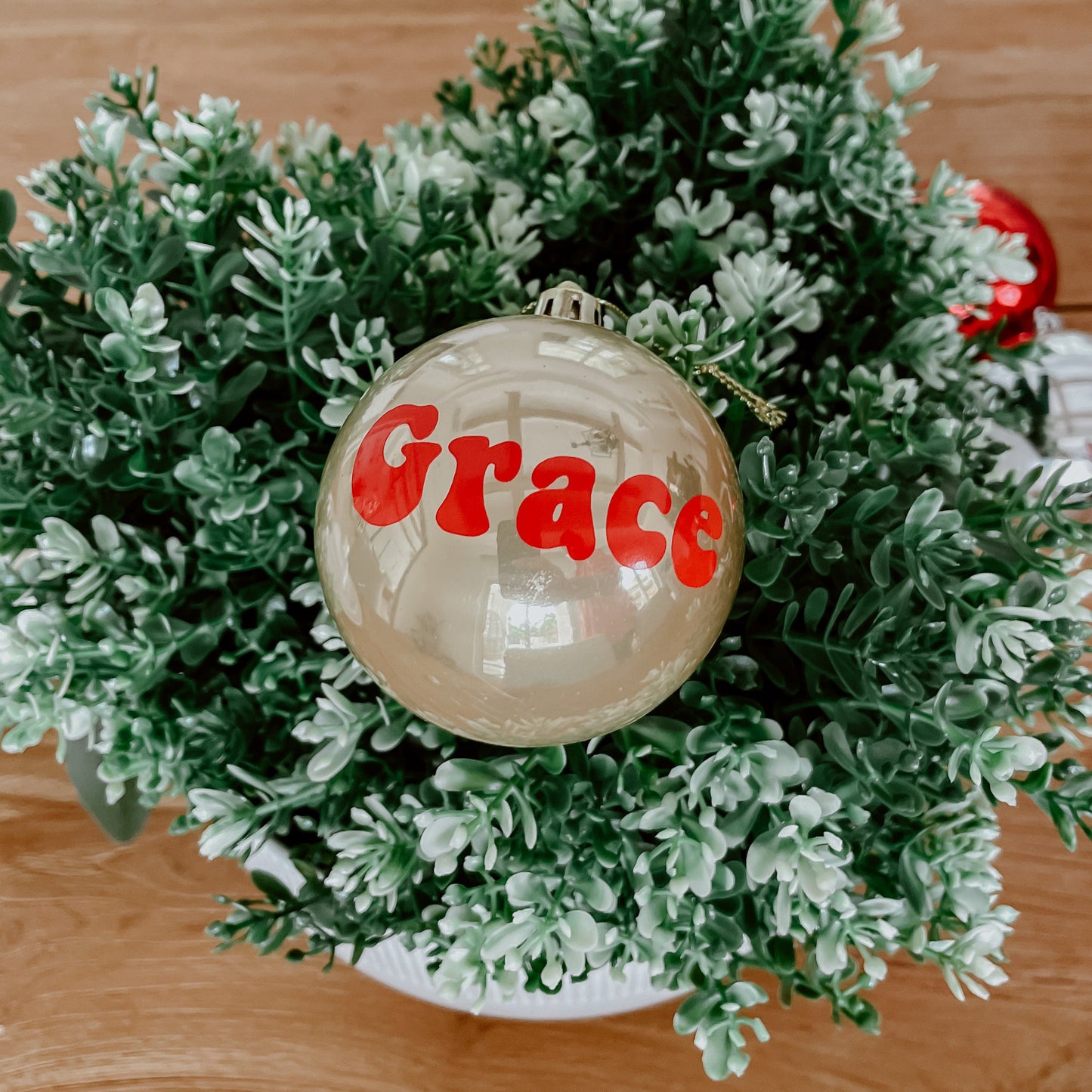 Personlised Bauble Label