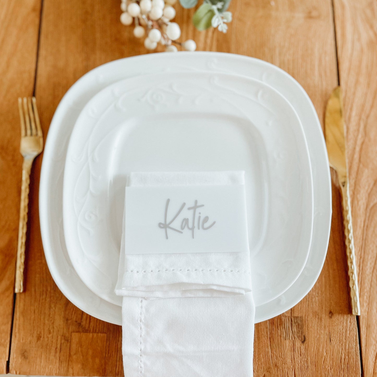 Personalised Name card
