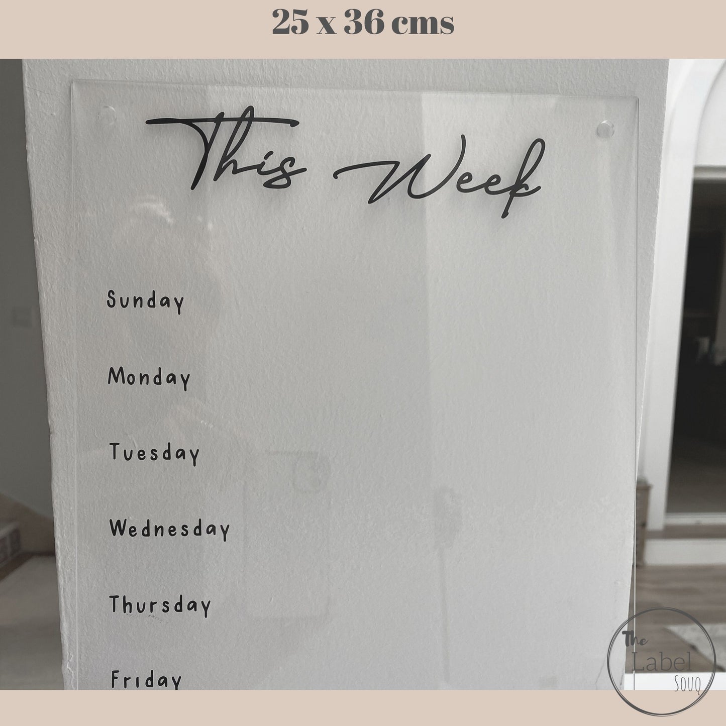 Small custom planner