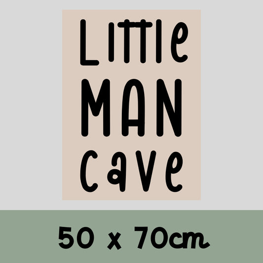 Little Man Cave wall flag