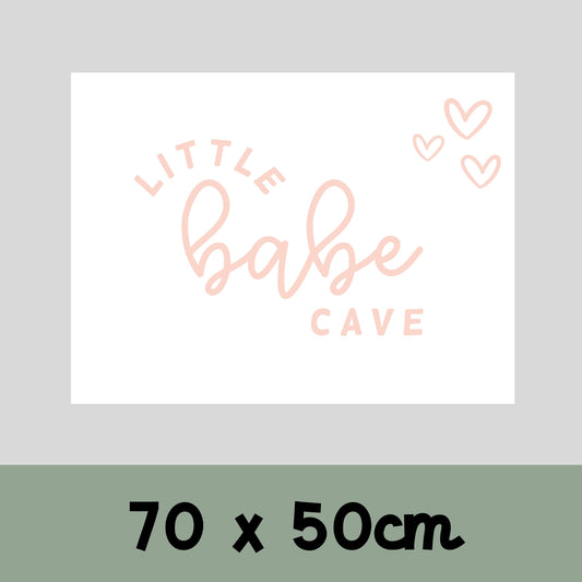 Babe Cave wall flag