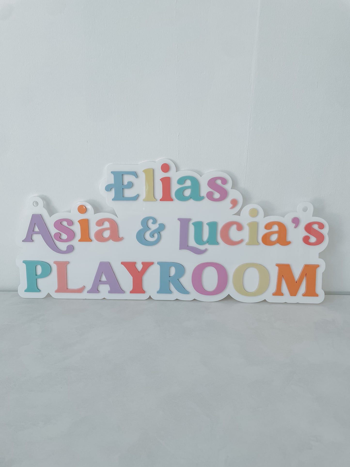 Double Layer Room Signs