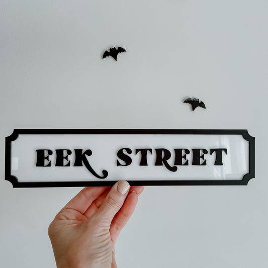 Spooky Street Signs