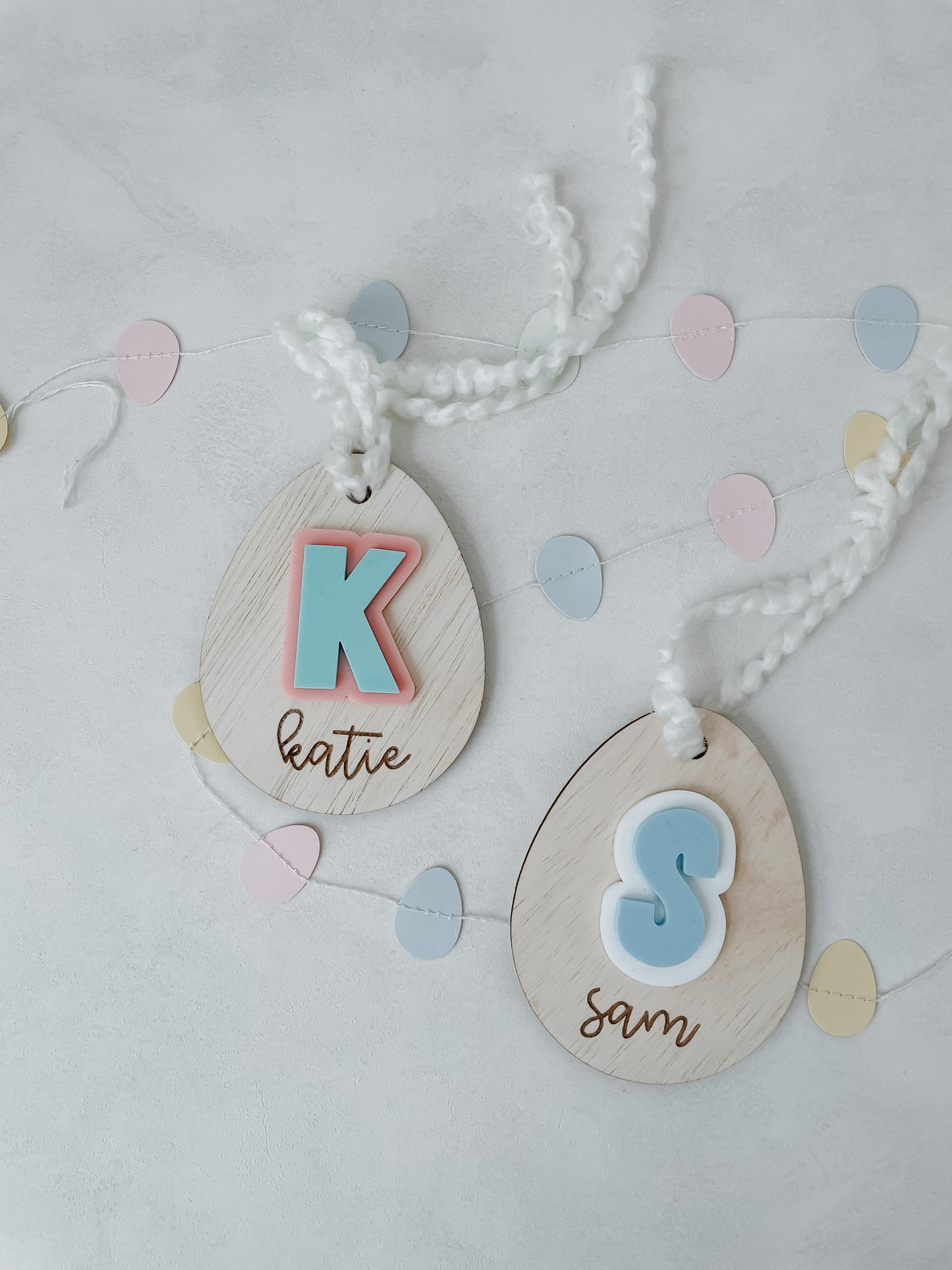 Easter Initial tag