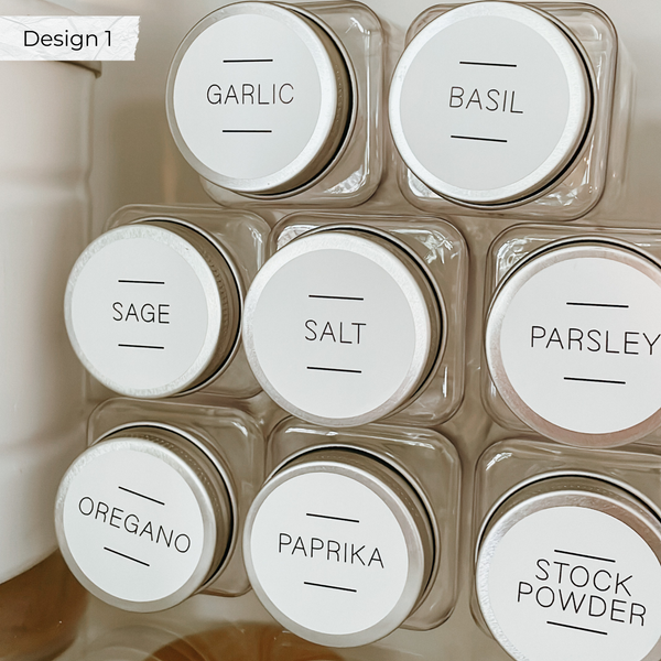 Modern Labels 5 cm square